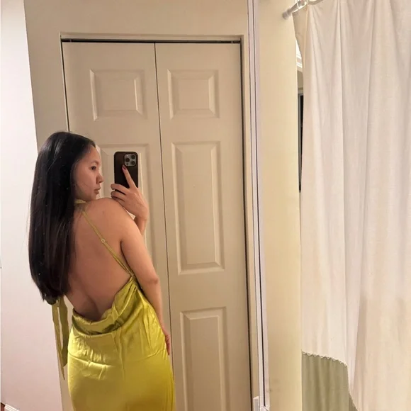 Reformation Dasha silk dress